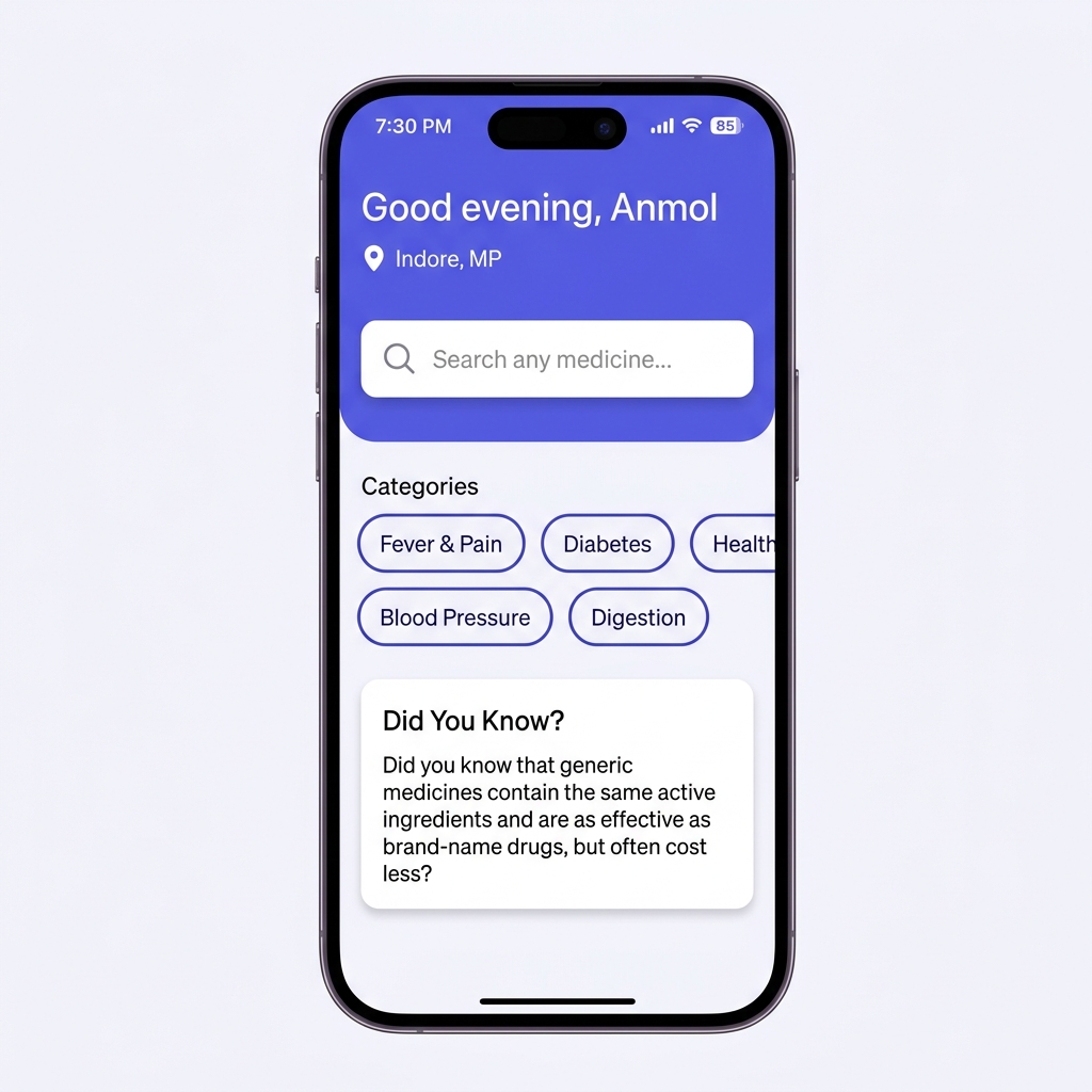ONVE App — Home Screen